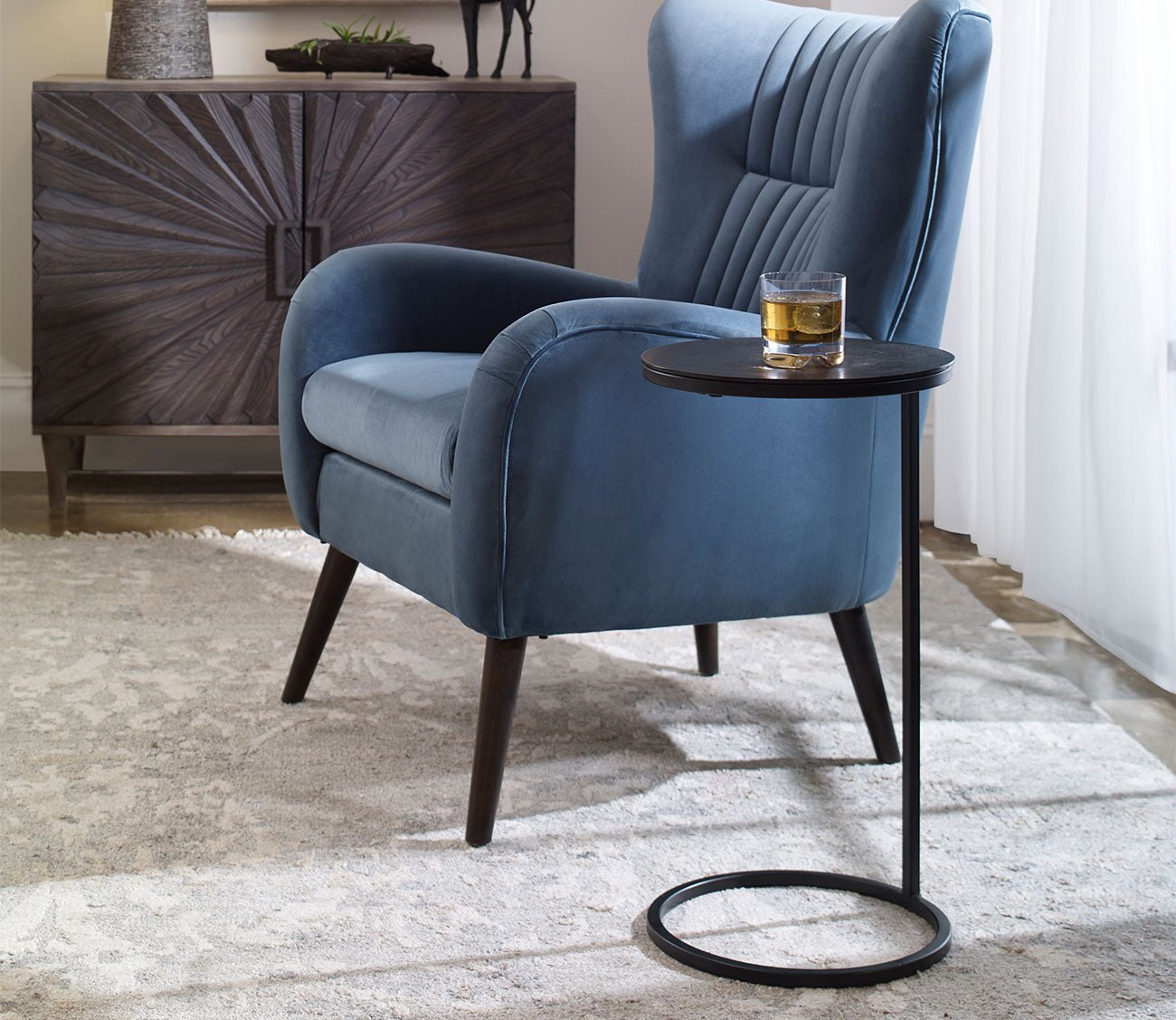 Brunei Round Accent Table by Uttermost