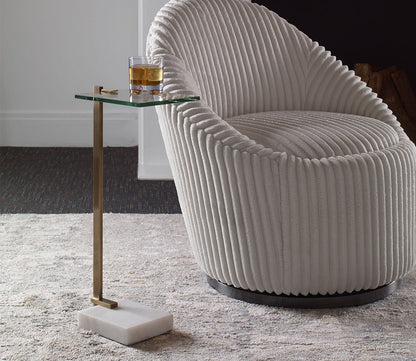 Butler Brass Accent Table by Uttermost