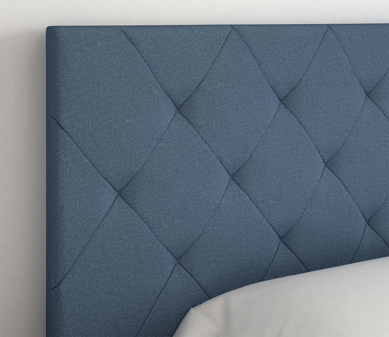 Caldwell Linen Fabric Upholstered Platform Bed by Arkotec