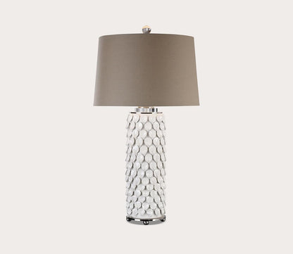 Calla Lillies Gloss White Table Lamp by Uttermost