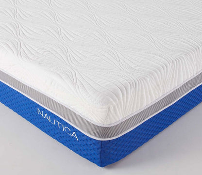 Calm 10-Inch Gel Memory Foam Medium Firm Mattress by Nautica