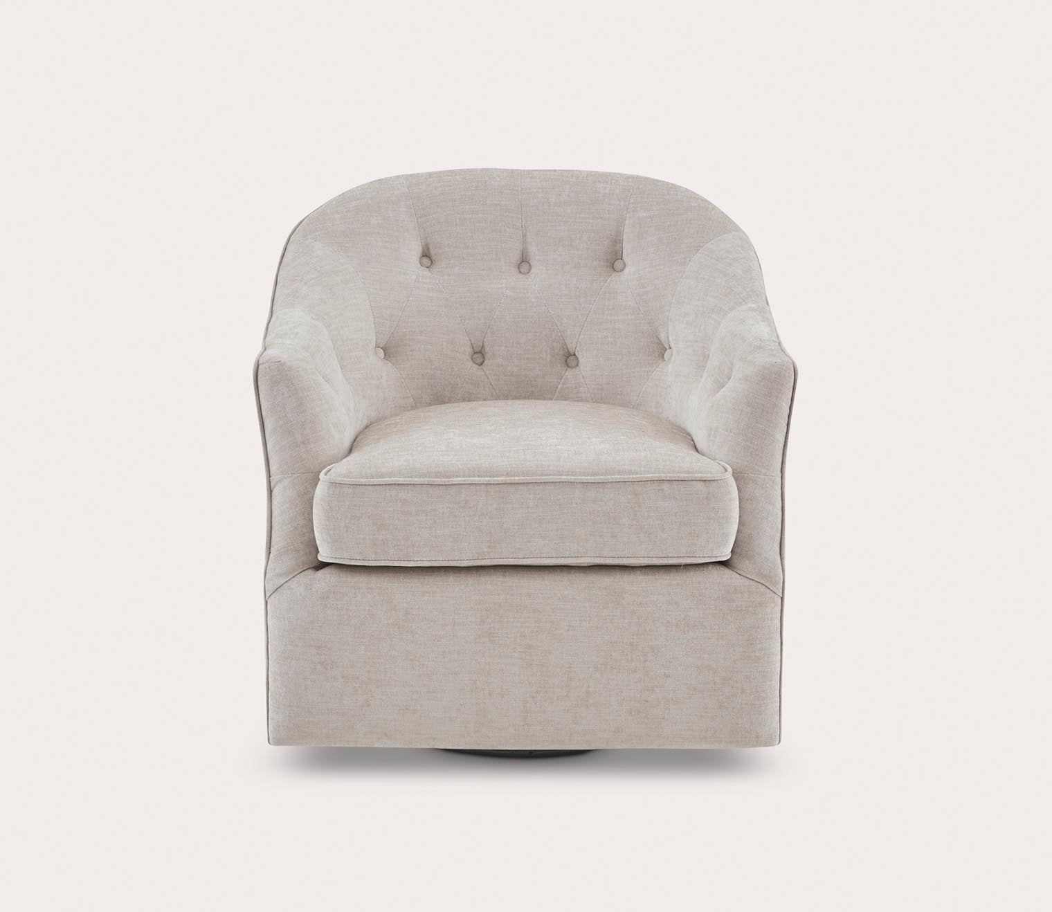 Calvin Swivel Accent Chair by Madison Park