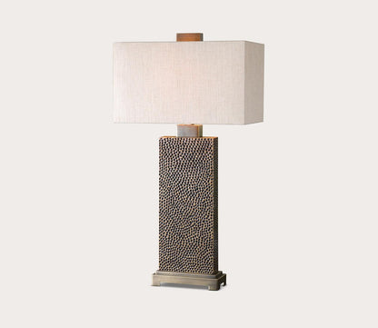 Canfield Coffee Bronze Table Lamp by Uttermost