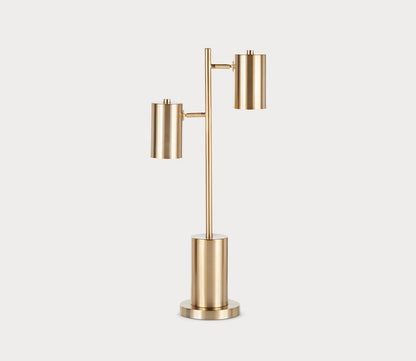 Cannes Modern Metal LED Table Lamp by LumiSource