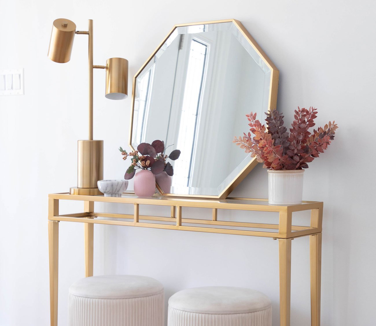 Cannes Modern Metal LED Table Lamp by LumiSource