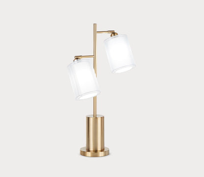 Cannes Modern Metal LED Table Lamp by LumiSource