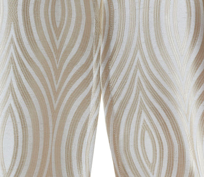 Cannes Ogee Jacquard Total Blackout Magnetic Curtain Panel Pair by Beautyrest