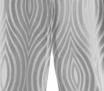 Cannes Ogee Jacquard Total Blackout Magnetic Curtain Panel Pair by Beautyrest