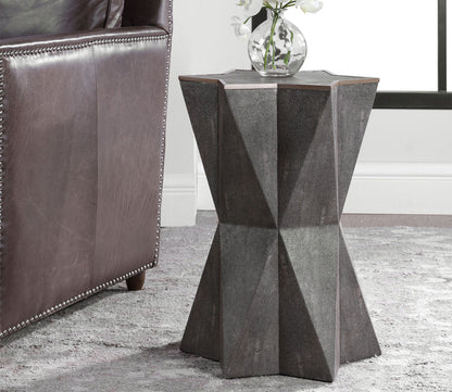 Capella Gray Accent Table by Uttermost