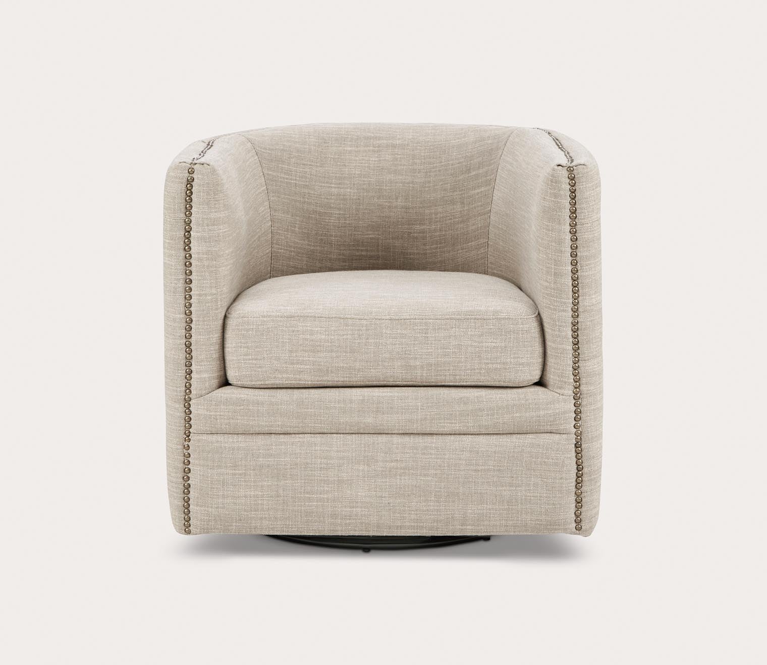 Capstone Swivel Accent Chair by Madison Park