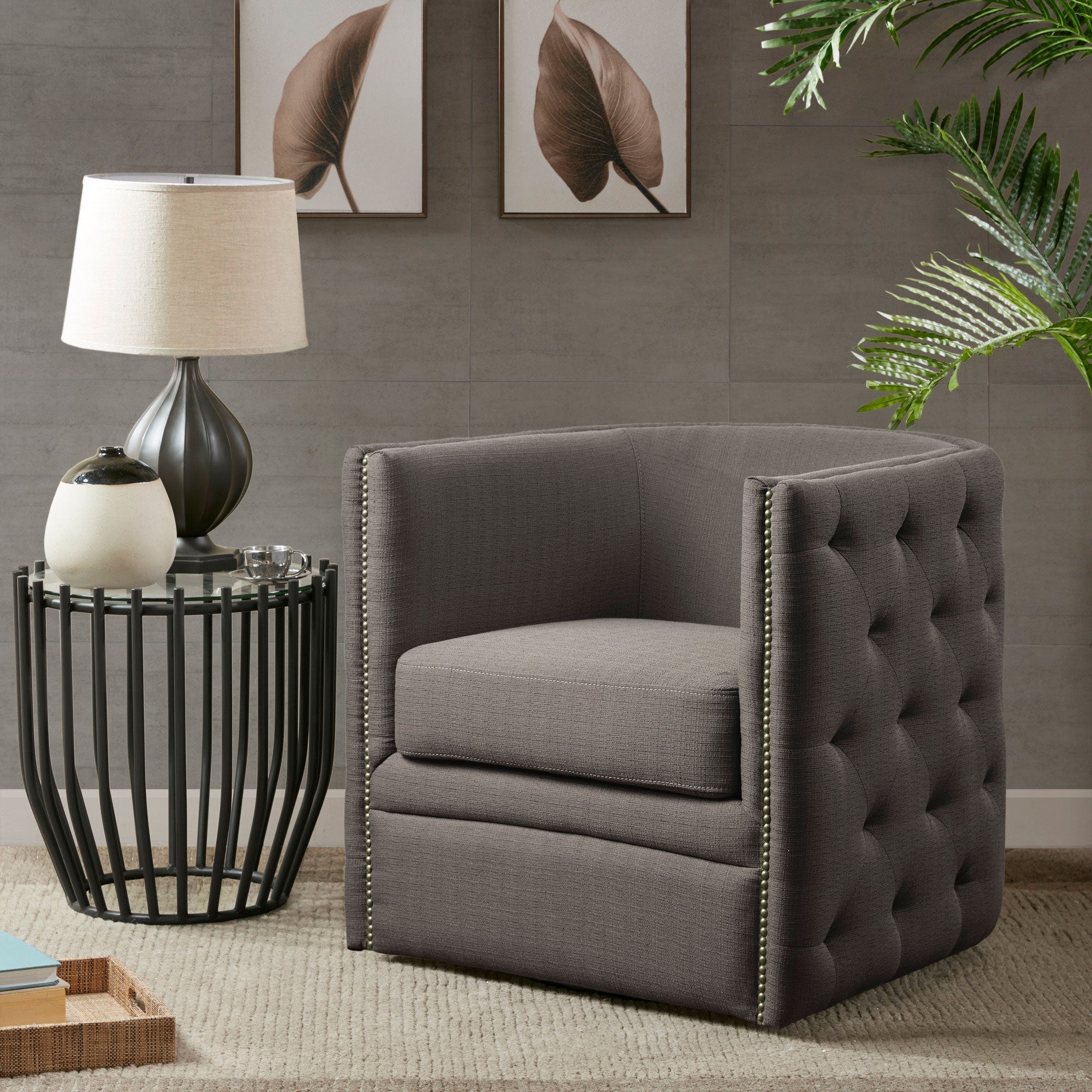 Capstone Swivel Accent Chair