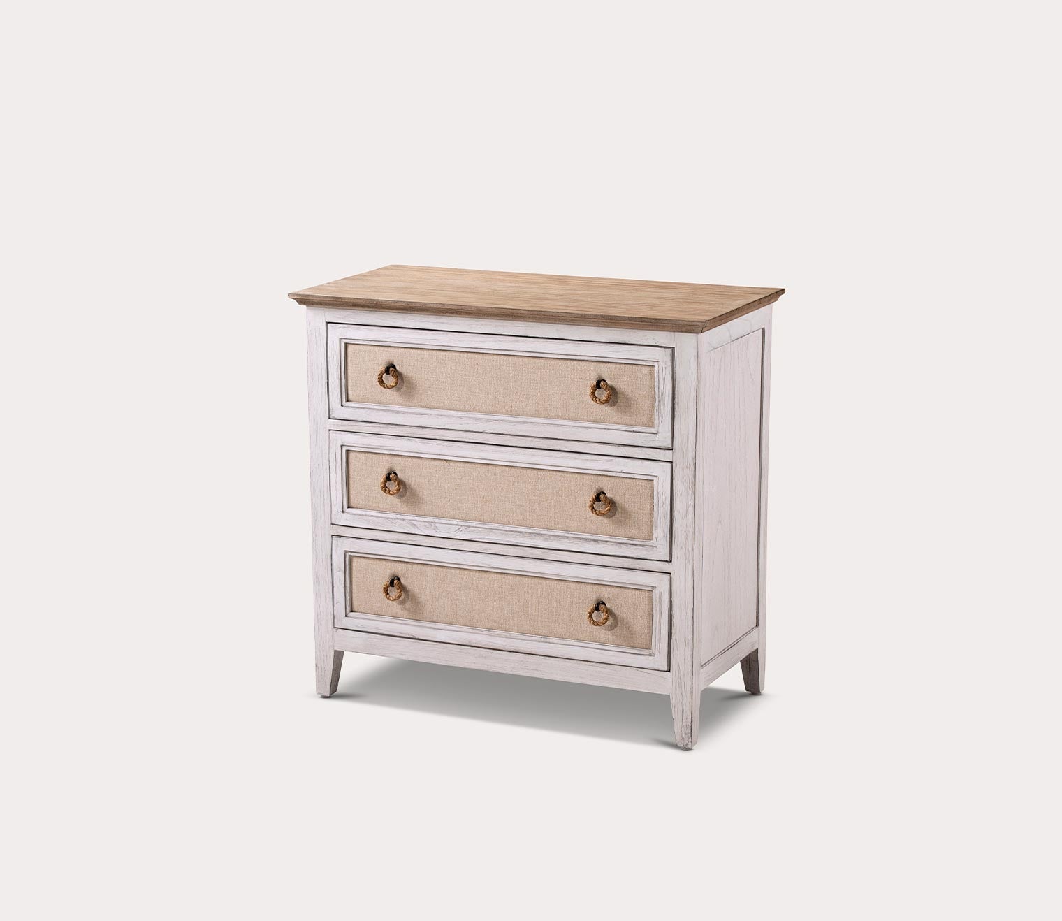 Captiva 3-Drawer Wood Chest