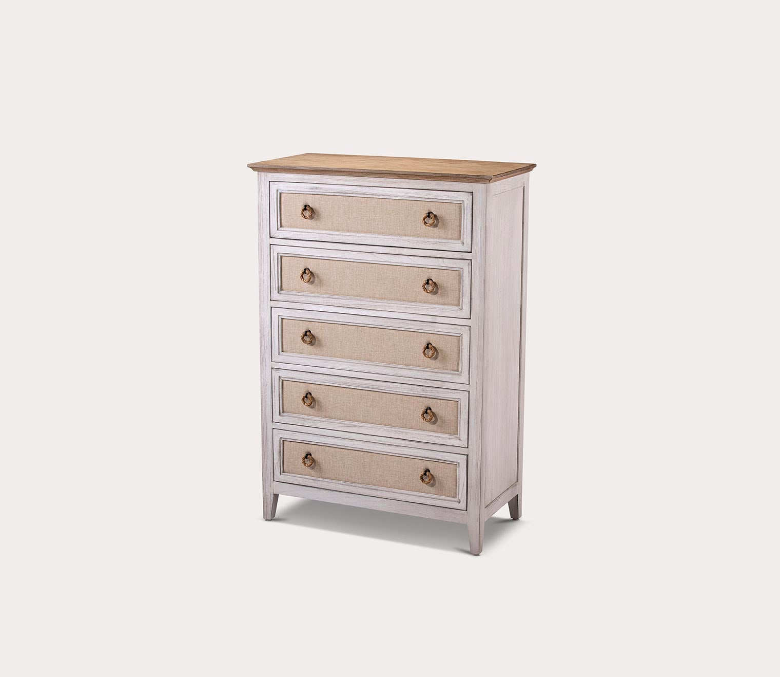 Captiva 5-Drawer Wood Chest
