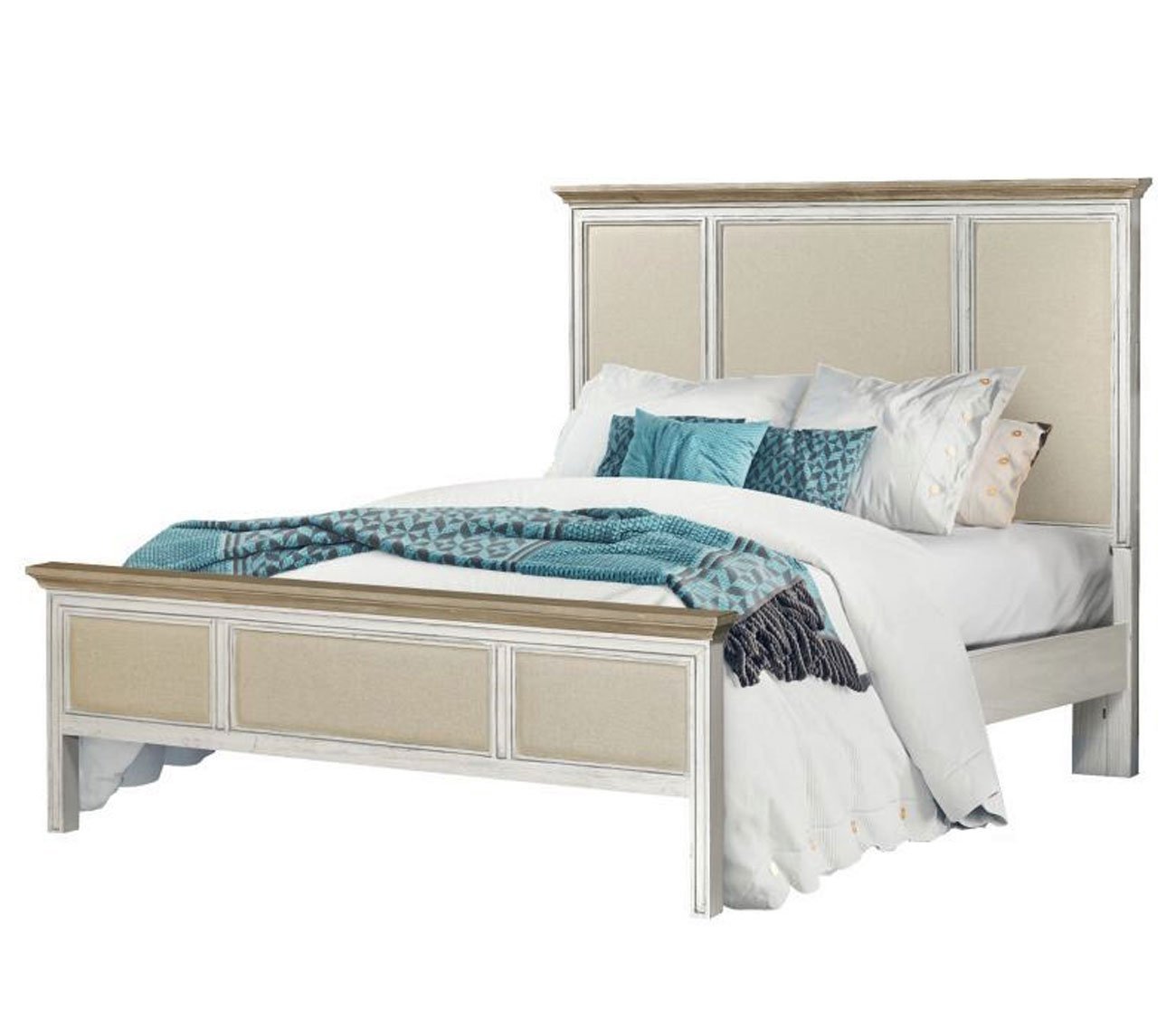 Captiva Two-Tone Wood Bed by Sea Winds Trading