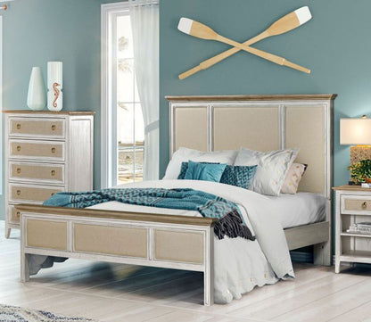 Captiva Two-Tone Wood Headboard by Sea Winds Trading