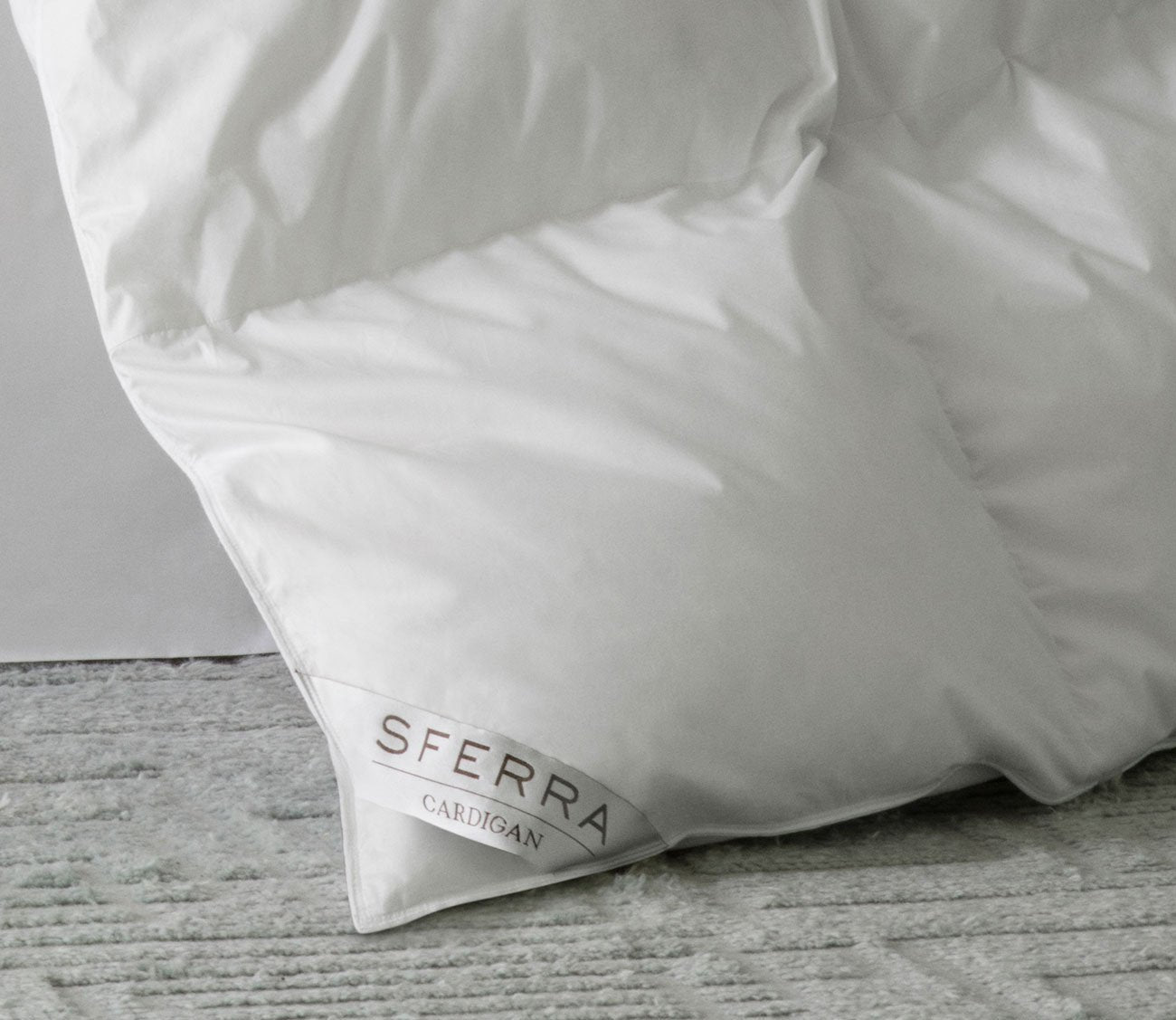 Cardigan Goose Down Duvet by Sferra