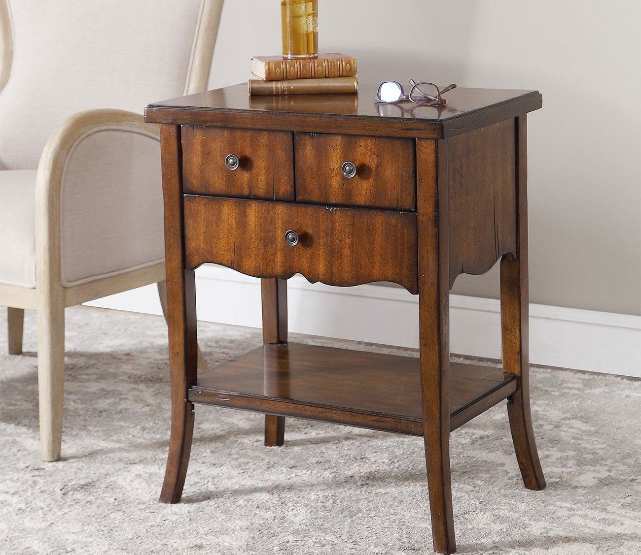 Carmel Wood End Table