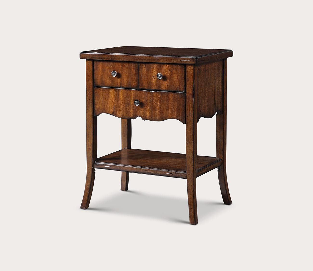 Carmel Wood End Table by Uttermost