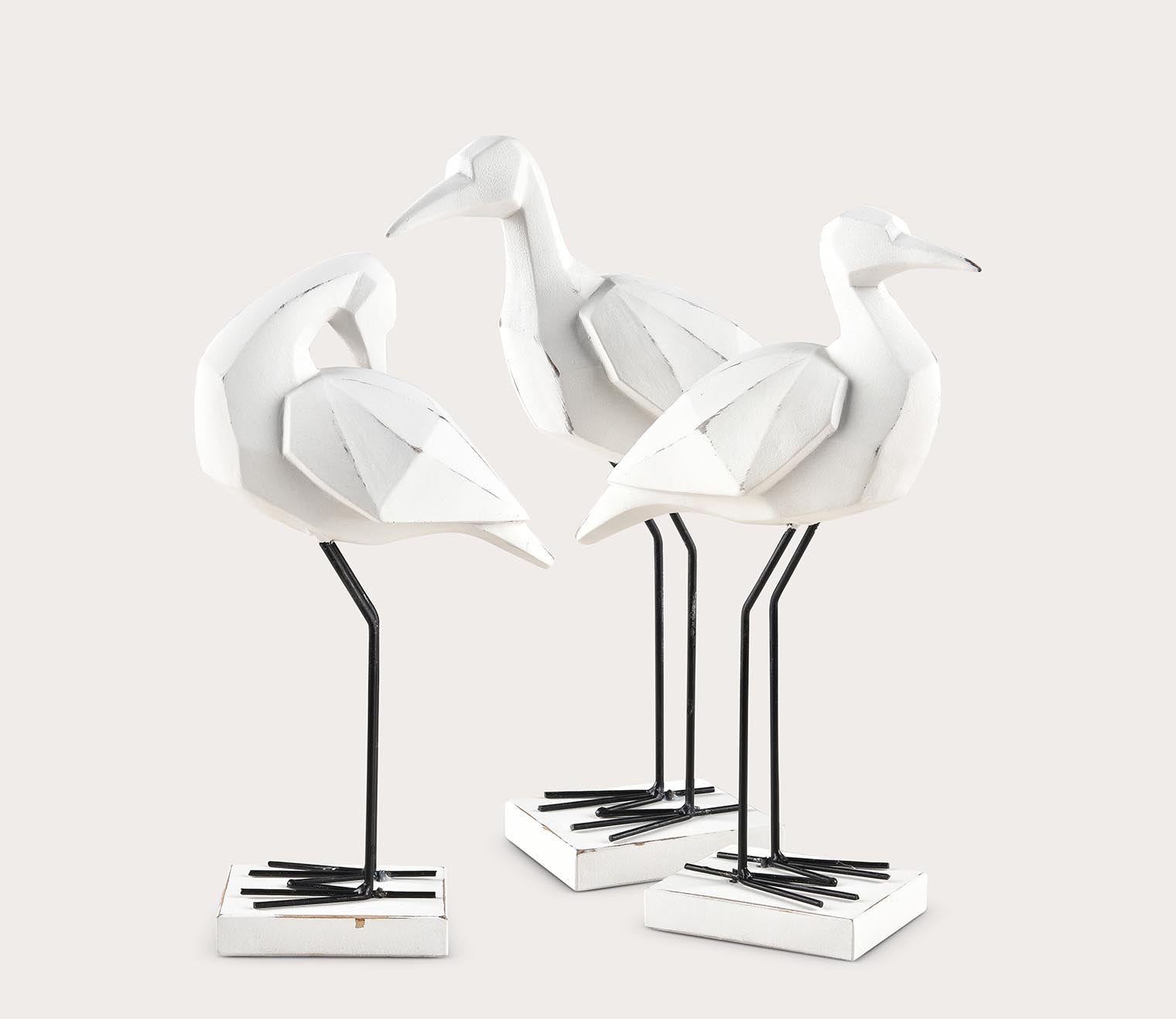 Carroll Bird Sculpture Set of 3