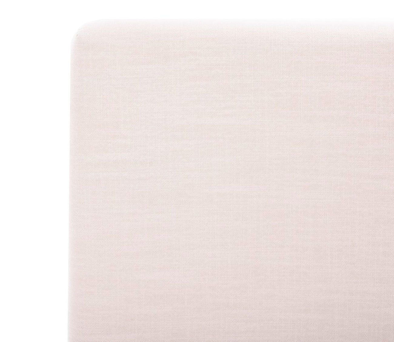 Carter Linen Fabric Upholstered Bed by Safavieh