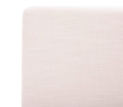 Carter Linen Fabric Upholstered Bed by Safavieh