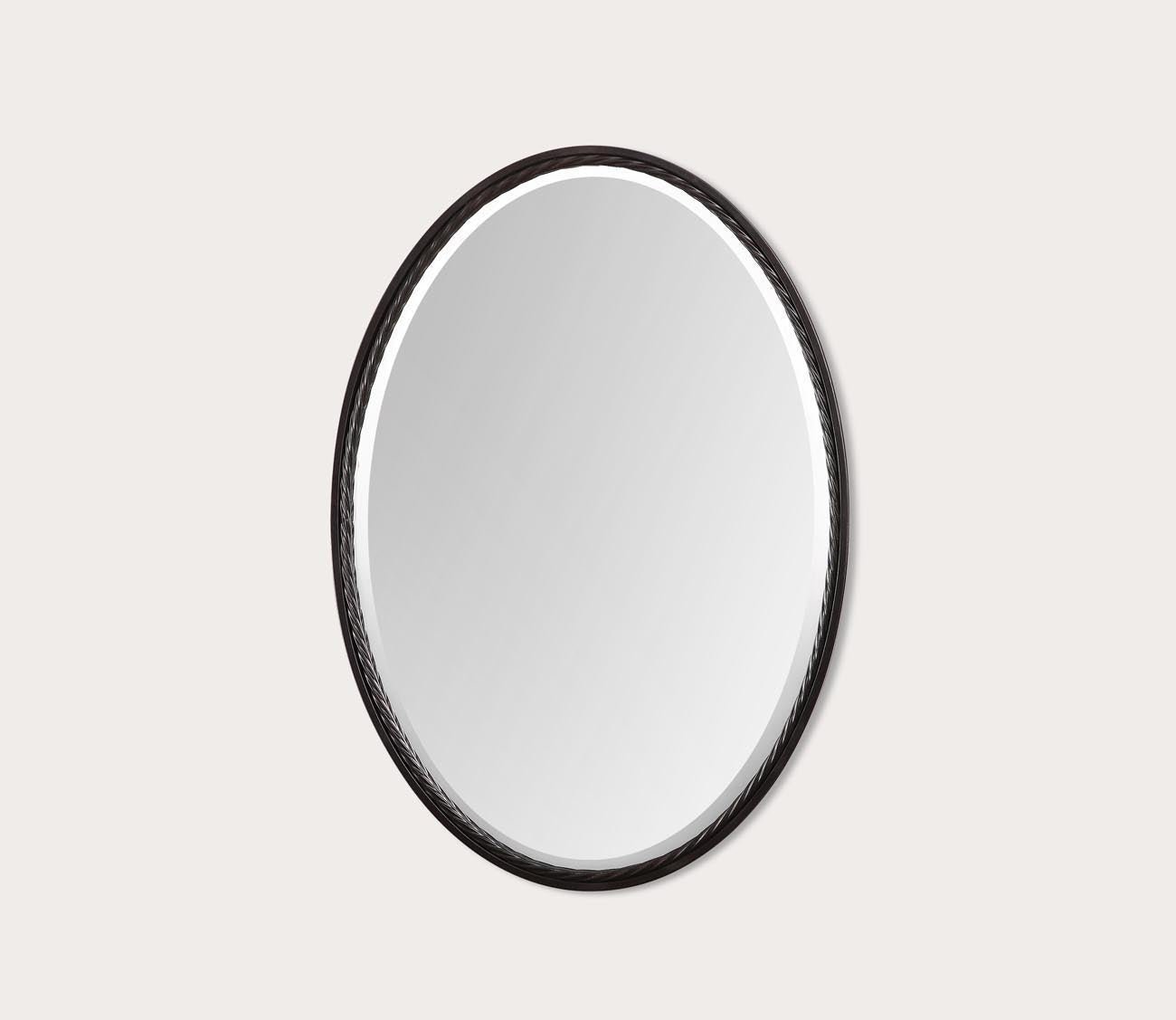 Casalina Oval Wall Mirror by Uttermost