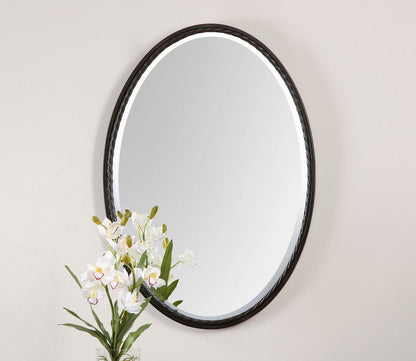Casalina Oval Wall Mirror by Uttermost