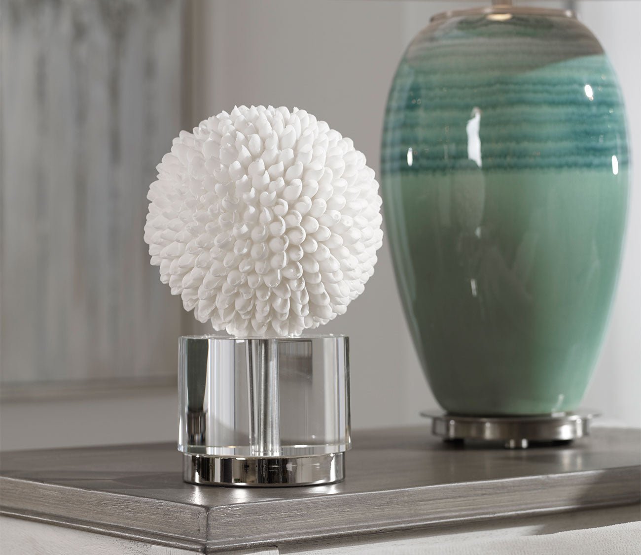 Cascara White Sculpture
