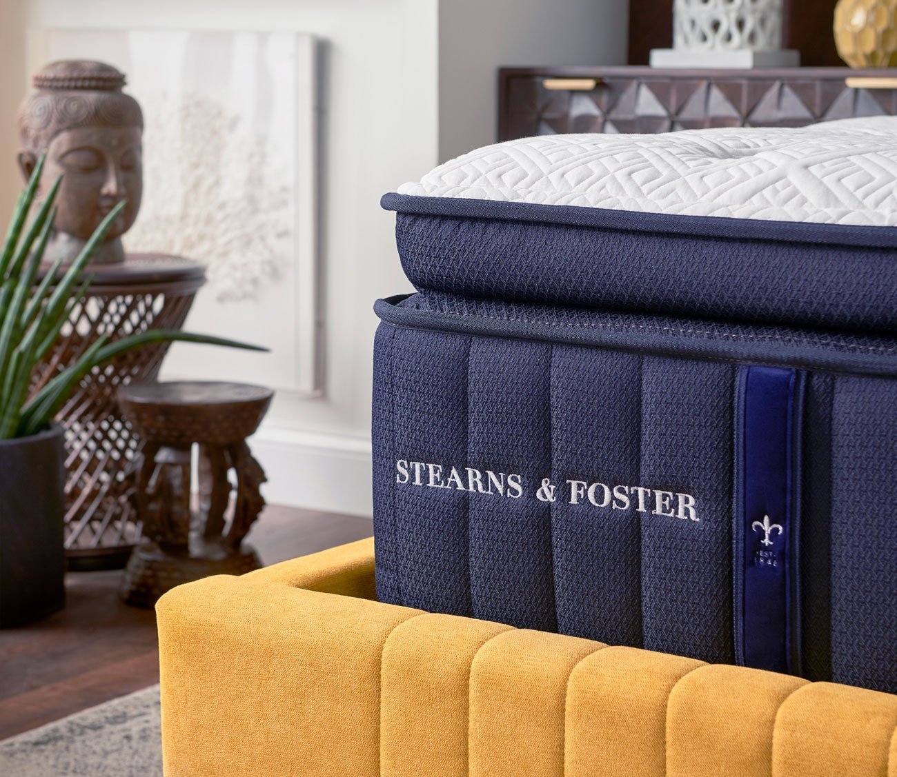 Cassatt Luxury Plush Euro Pillow Top Mattress by Stearns & Foster