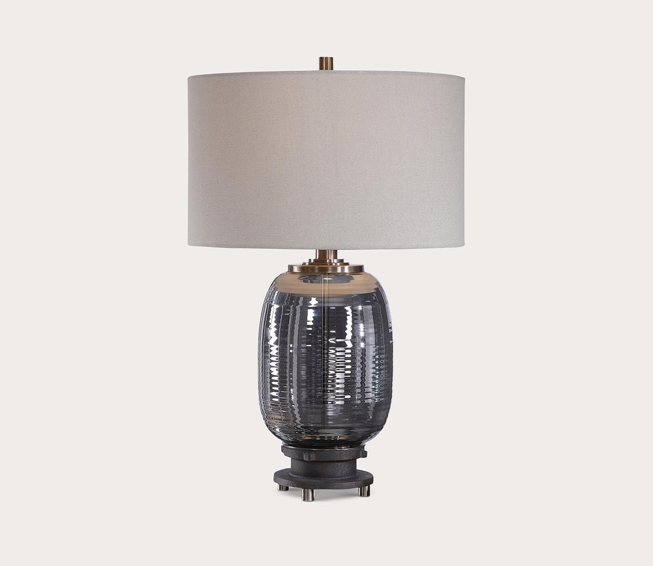 Caswell Glass Table Lamp by Uttermost