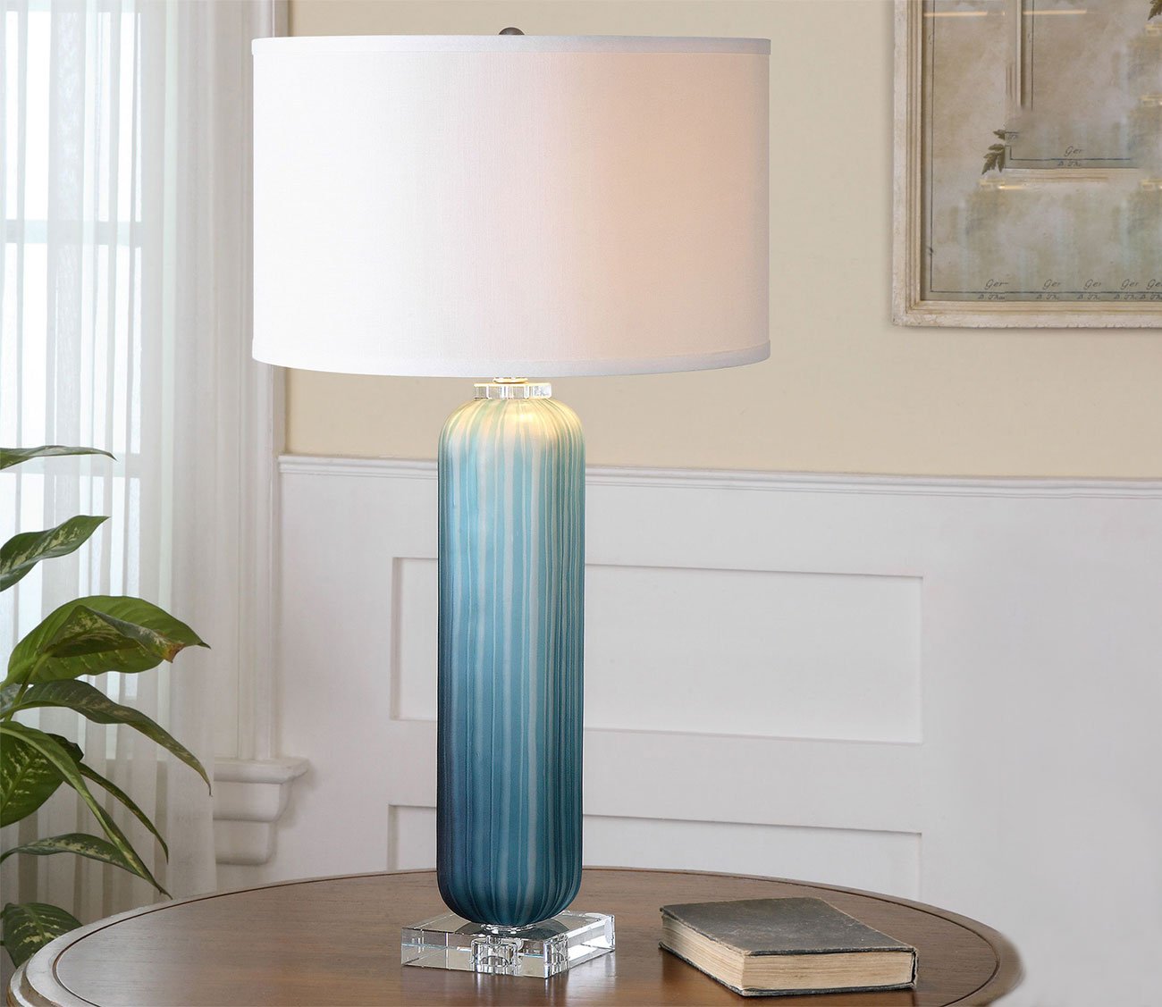 Caudina Glass Table Lamp