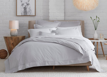 Celeste Cotton Flat Sheet by Sferra