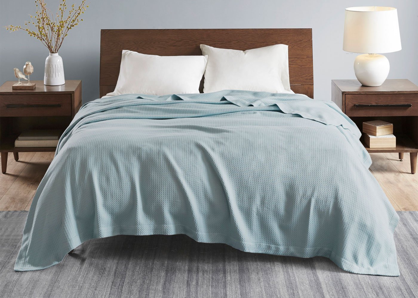 Certified Egyptian Cotton Blanket by Madison Park