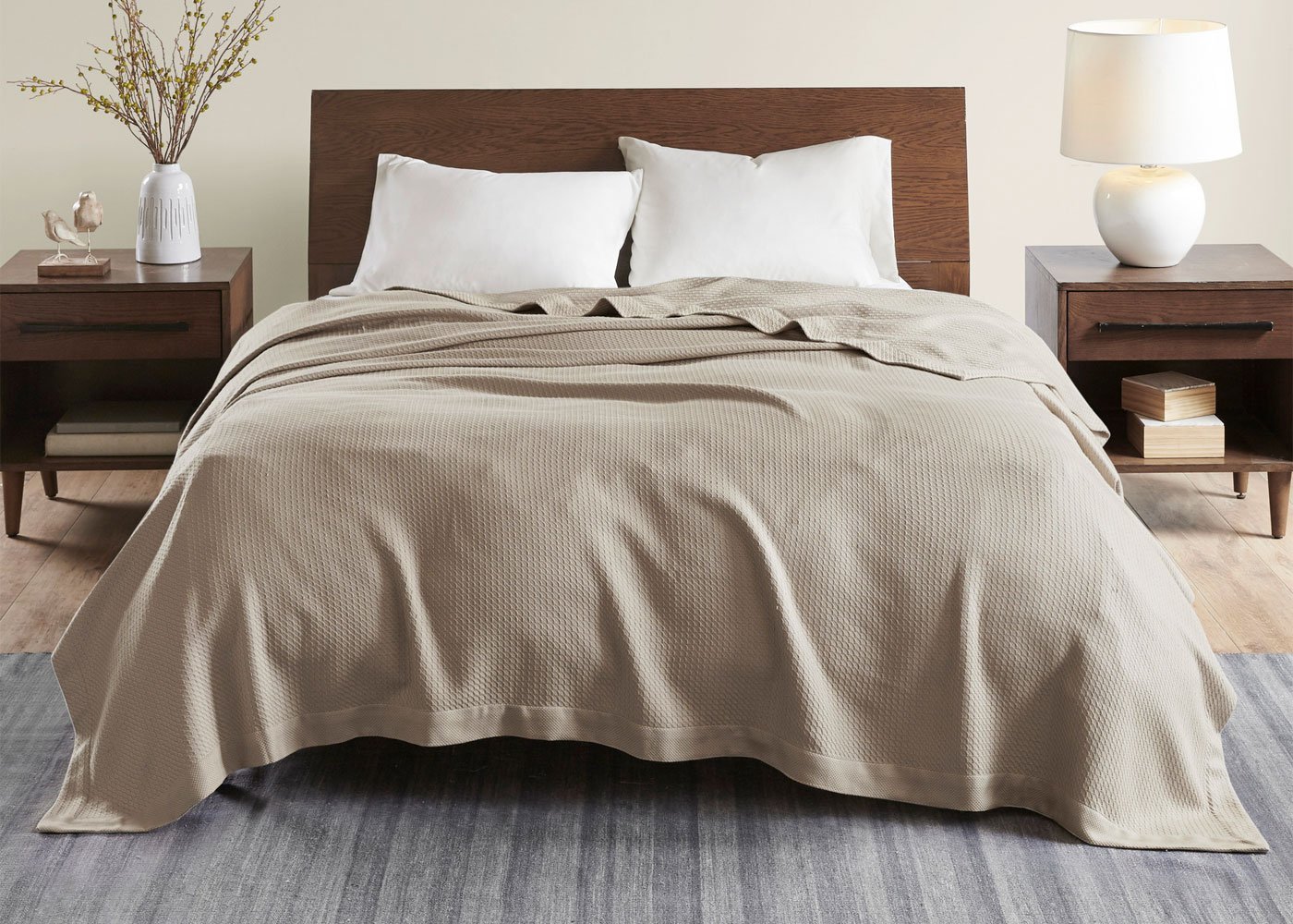 Certified Egyptian Cotton Blanket by Madison Park