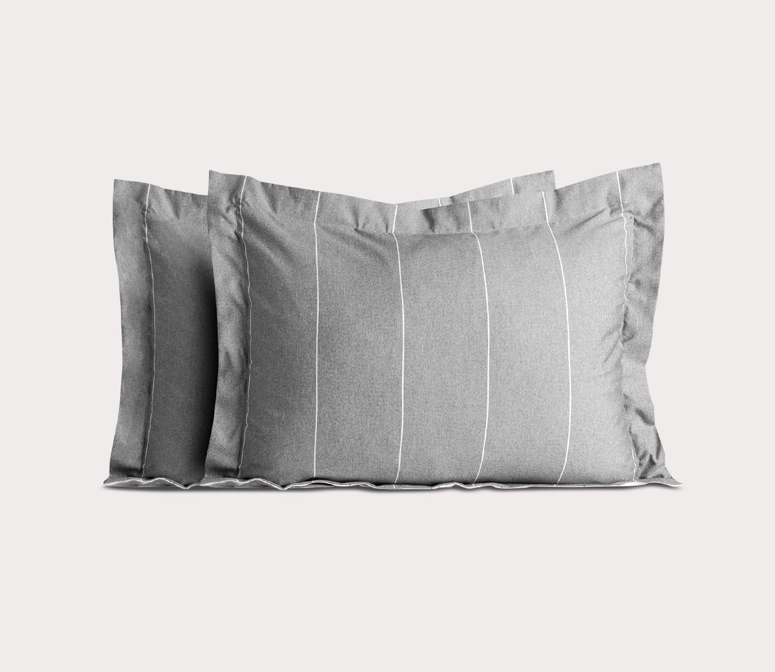 Chambray Hypoallergenic Down Alternative Comforter Set by Malouf