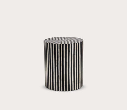 Chameau Round Drum Side Table by Moe's Furniture