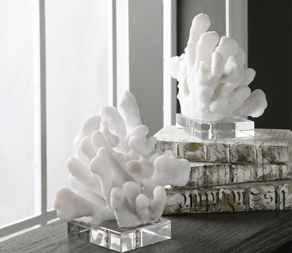 Charbel White Bookends by Uttermost