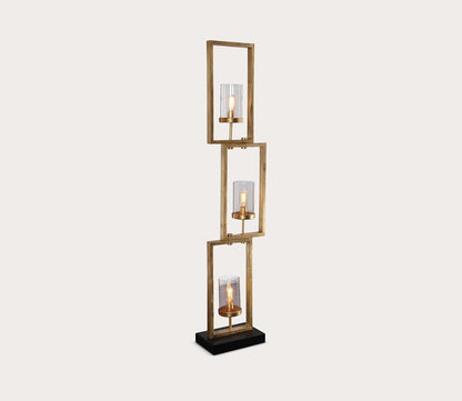 Cielo Staggered Rectangles Floor Lamp by Uttermost