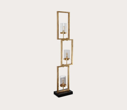 Cielo Staggered Rectangles Floor Lamp by Uttermost