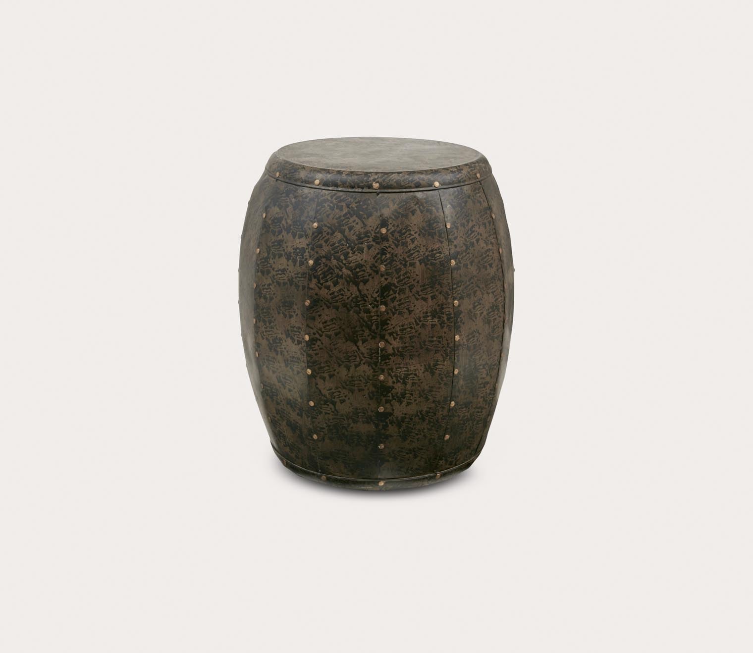 Cirque Metal Accent Drum Table by Madison Park