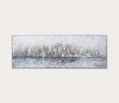 City Reflection Hand Painted Canvas by Uttermost
