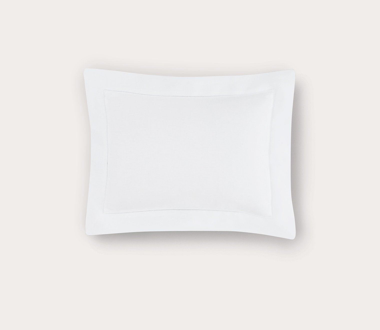 Classico White Linen Pillow Shams by Sferra