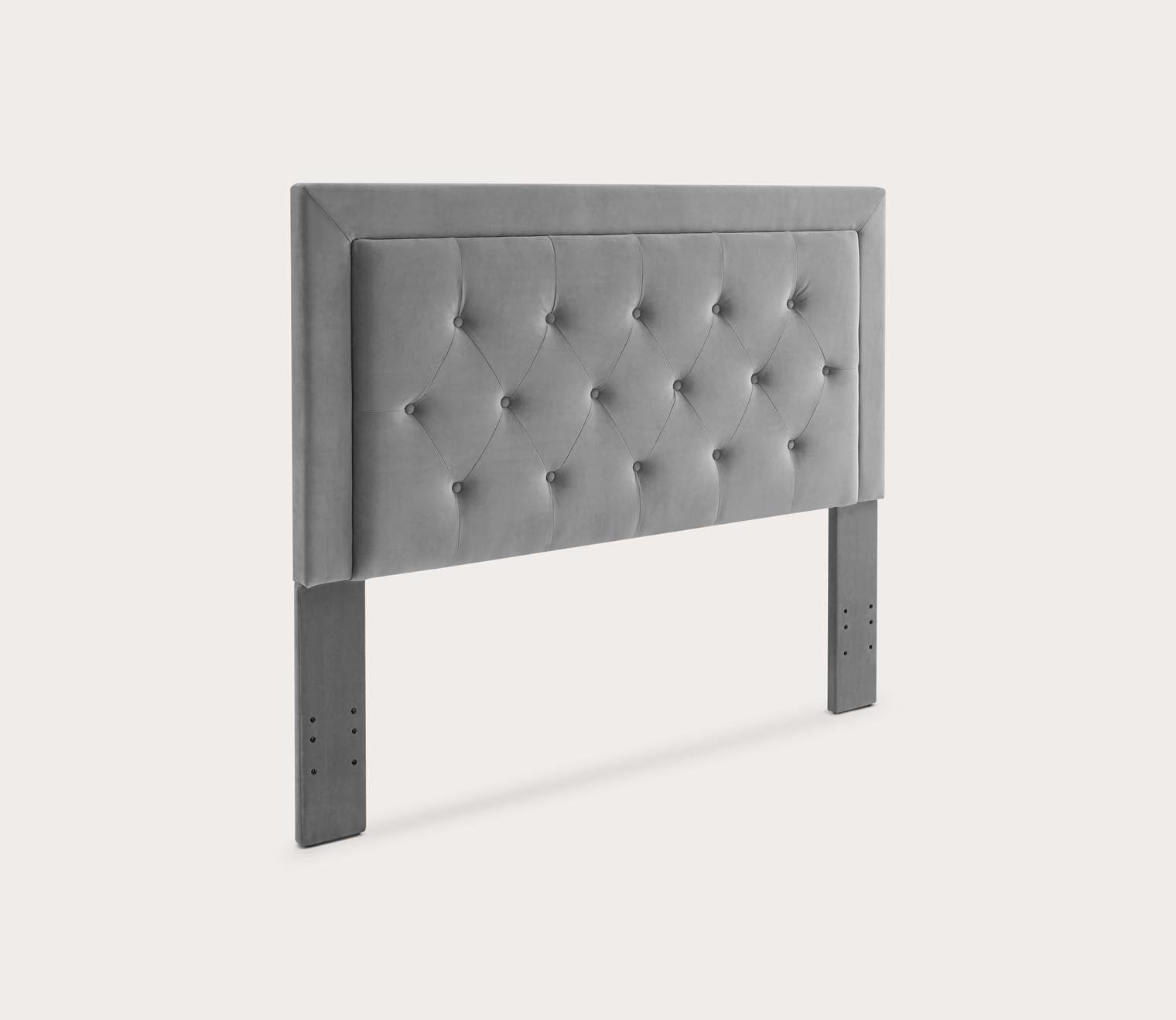 Clayton Tufted Fabric Upholstered Headboard