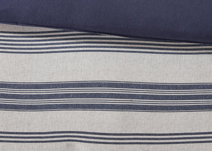 Cole Jersey Knit Stripe Duvet Cover Set by Urban Habitat