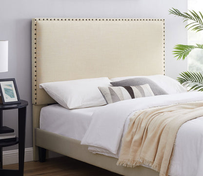 Contempo Fabric Upholstered Headboard by Linon