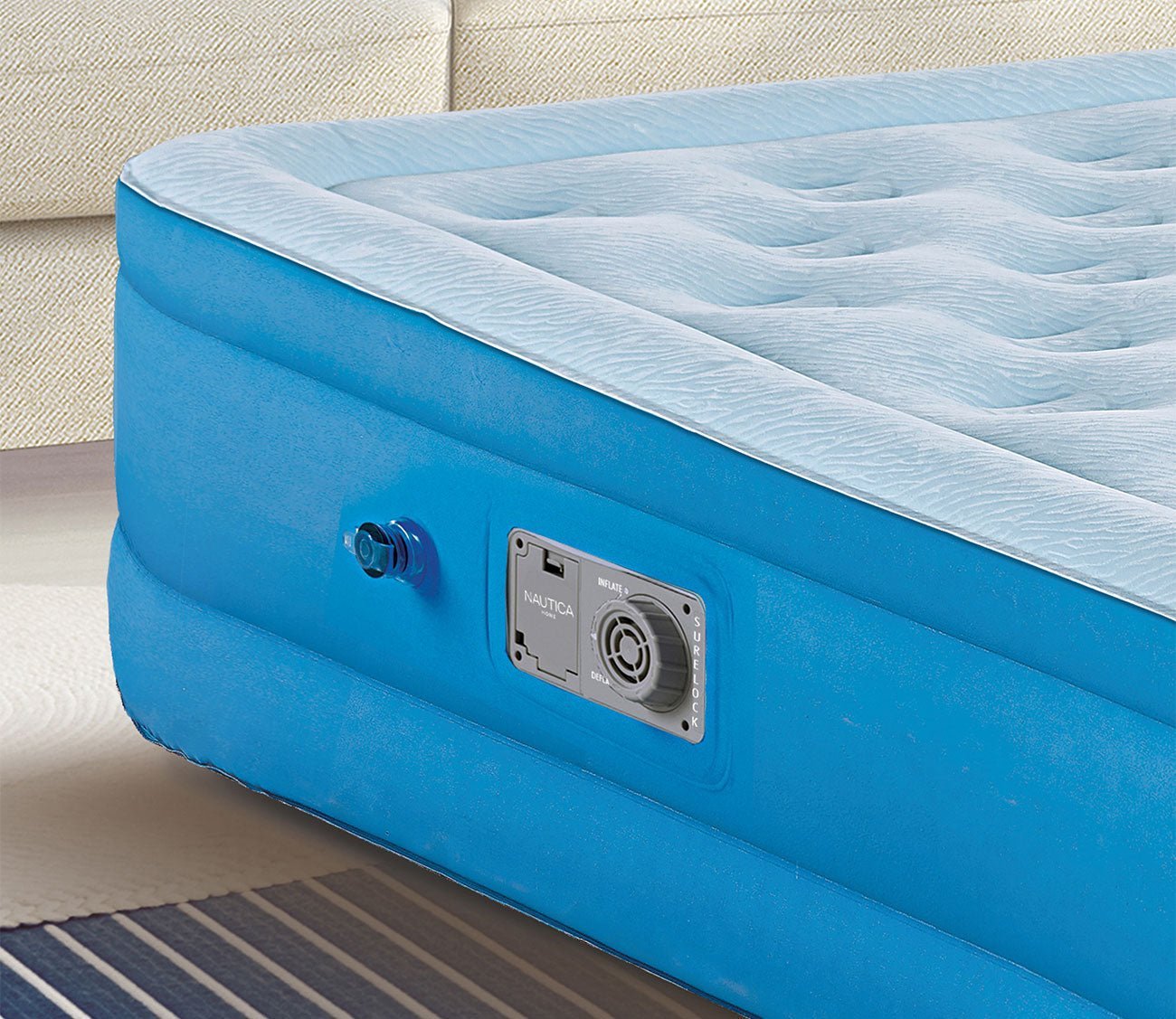 Cool Comfort Pillow Top Air Mattress by Nautica
