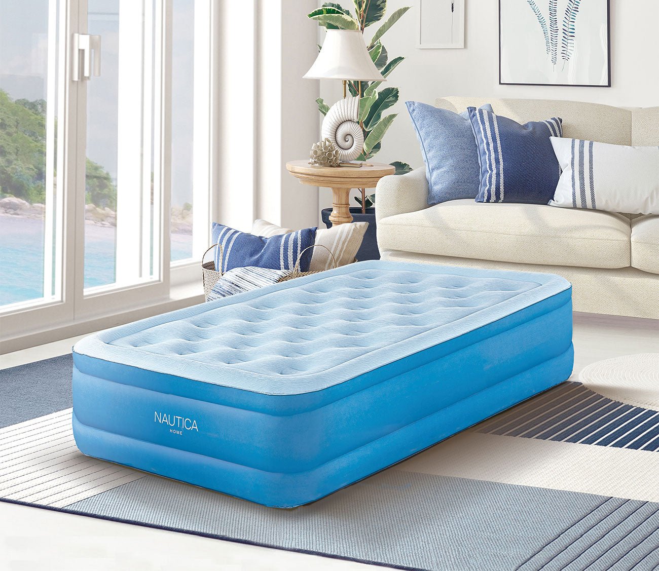 Cool Comfort Pillow Top Air Mattress by Nautica
