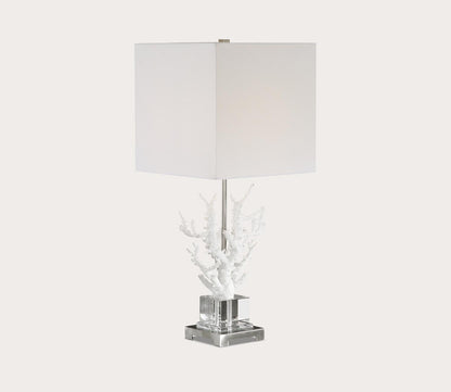 Corallo White Coral Table Lamp by Uttermost