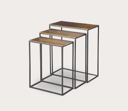 Coreene Gold Nesting Tables by Uttermost