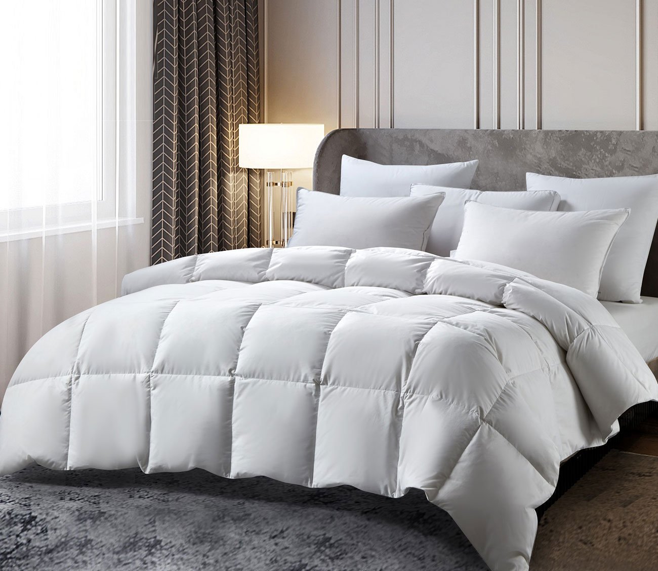 Cotton All Season RDS Feather and Down Comforter